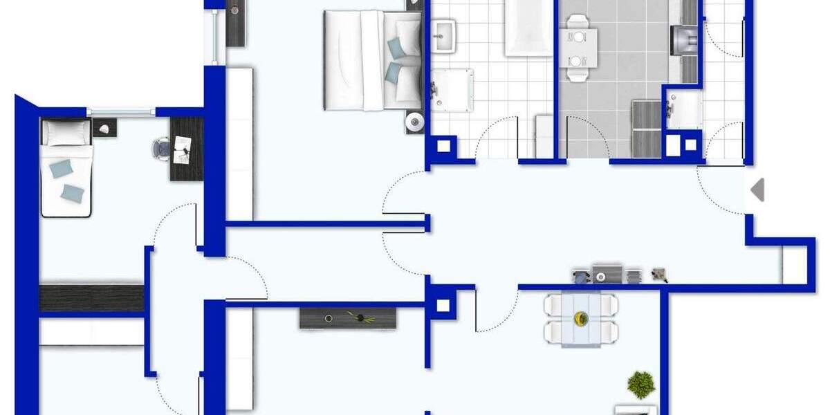 Etagenwohnung Stuttgart Mitte - 4 Zimmer, 144 m&sup2;, 550.000&euro; | Angebot:25155701
