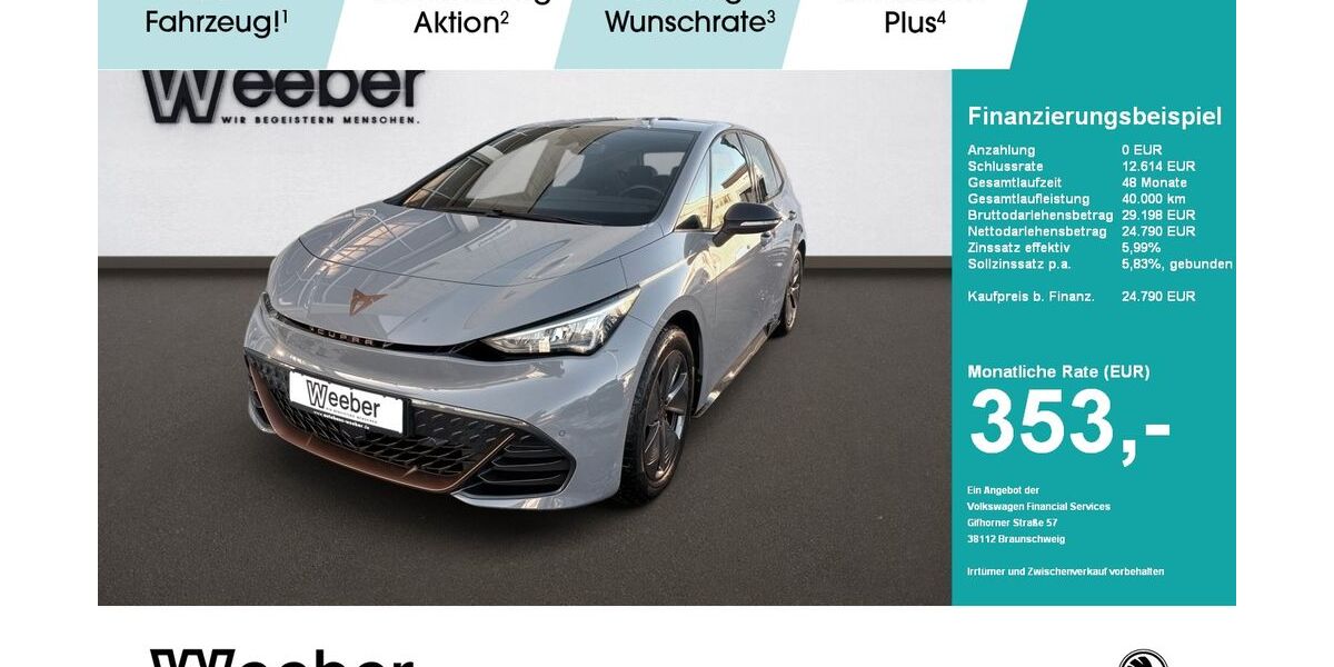 Cupra Born 43.837 km 24.790 &euro; Weil der Stadt 71263