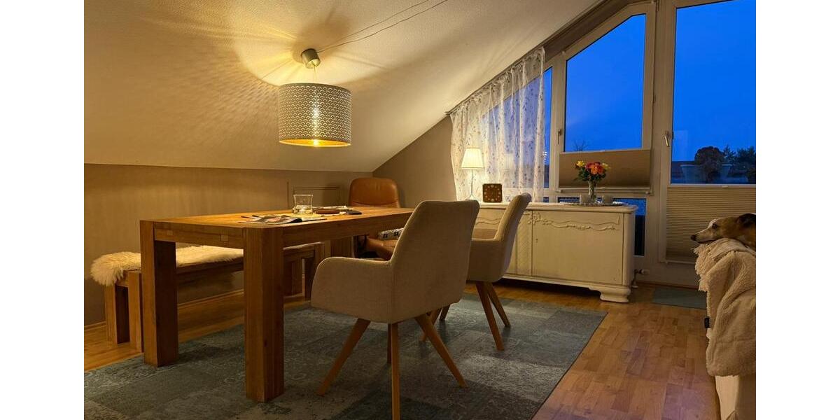 Marbach Penthouse Dachgeschosswohnung 132 qm 3 Balkone 4 zimmer