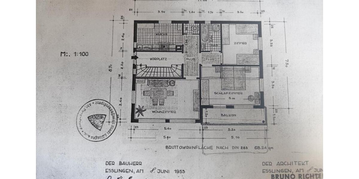 Mehrfamilienhaus, Wohnhaus Esslingen am Neckar Brühl - 10 Zimmer, 202 m&sup2;, 799.000&euro; | Angebot:26224268
