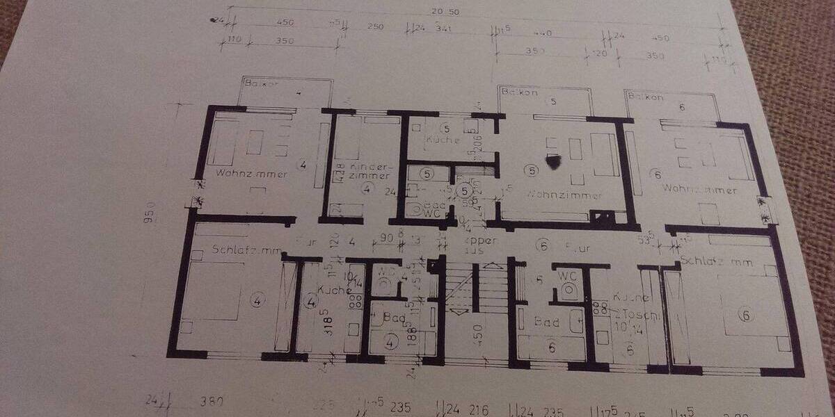Etagenwohnung Stuttgart Stammheim - 2 Zimmer, 62 m&sup2;, 990&euro; | Angebot:26795104