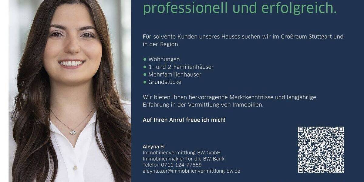 Etagenwohnung Stuttgart Neugereut - 2 Zimmer, 56 m&sup2;, 175.000&euro; | Angebot:26554279