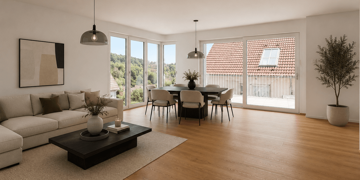 Etagenwohnung Esslingen am Neckar Hegensberg - 5 Zimmer, 109 m&sup2;, 778.050&euro; | Angebot:26939611