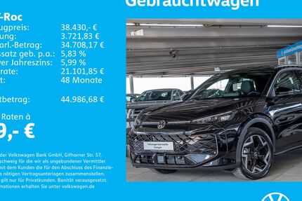VW T-Roc 1.505 km 36.930 &euro; Stuttgart-Wangen 70188