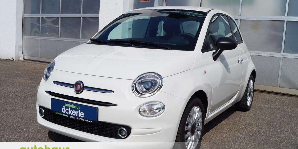 Fiat 500 18.500 km 14.249 &euro; Korb 71404