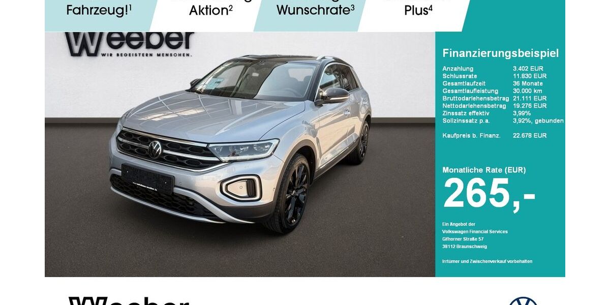 VW T-Roc 86.600 km 21.750 &euro; Weil der Stadt 71263