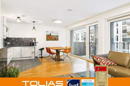 Wohnen am Killesberg - moderner Neubau, sofort bezugsbereit, auf Wunsch vollständig möbliert. 3 zimmer