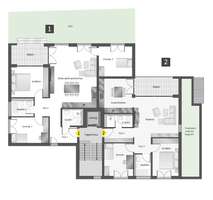 Etagenwohnung Stuttgart-Vaihingen Vaihingen - 4 Zimmer, 104 m&sup2;, 869.600&euro; | Angebot:25997588