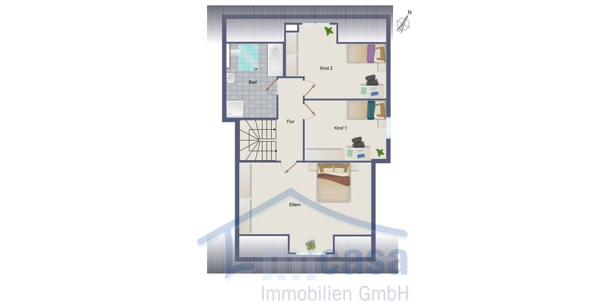 Etagenwohnung Waiblingen / Neustadt Rems-Murr-Kreis Neustadt - 5 Zimmer, 125 m&sup2;, 716.900&euro; | Angebot:24041553