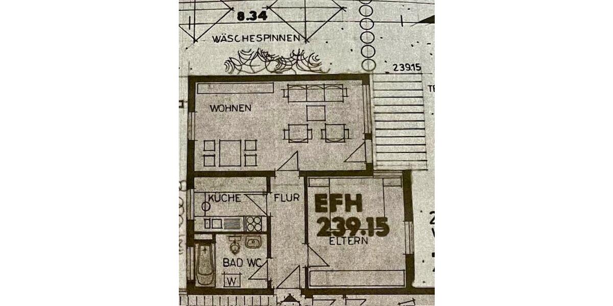 2 Zimmer Wohnung in Kleinsachsenheim zu vermieten zimmer