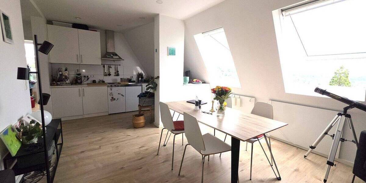 Schicke 2-12-Zi.-DG-Wohnung - Etagenwohnung Stuttgart West | Angebot:26854765