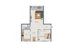 Etagenwohnung Leonberg - 2 Zimmer, 63 m&sup2;, 195.000&euro; | Angebot:25680453