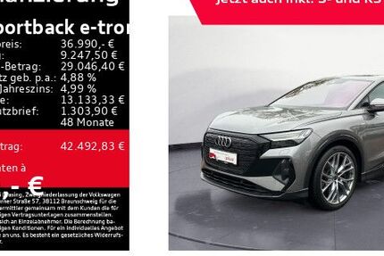 Audi Q4 e-tron 44.401 km 35.420 € Reutlingen 72760