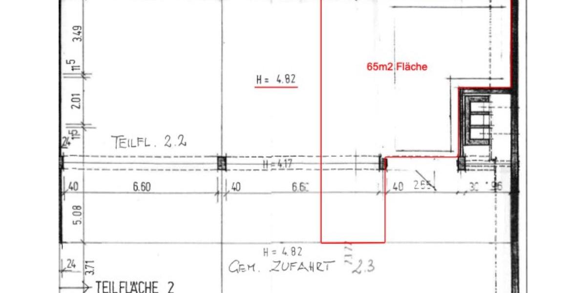 Lagerfläche 65 m² zu vermieten – ebenerdig, ab sofort verfügbar zimmer