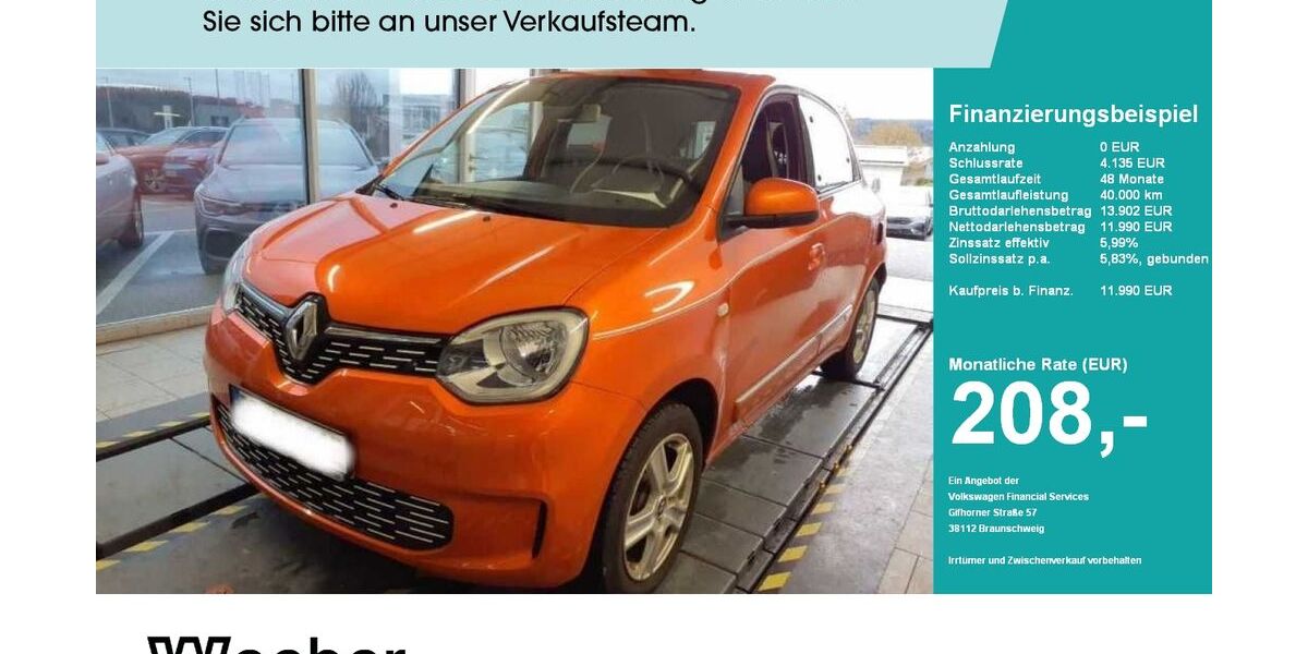 Renault Twingo 35.711 km 11.680 &euro; Leonberg 71229
