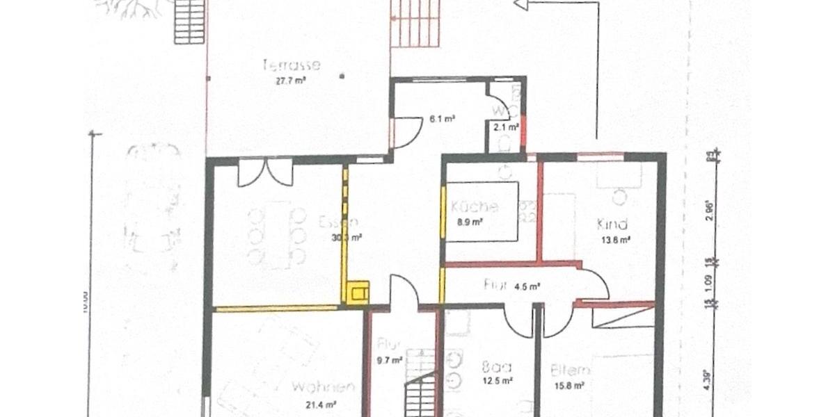Etagenwohnung Neuhausen auf den Fildern - 4.5 Zimmer, 115 m&sup2;, 1.600&euro; | Angebot:25567302