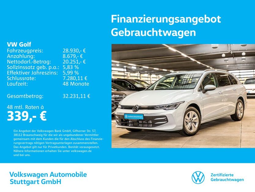 VW Golf 14.969 km 28.930 € Stuttgart-Feuerbach 70469