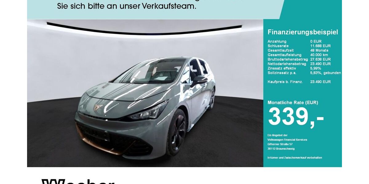 Cupra Born 43.544 km 22.990 &euro; Leonberg 71229