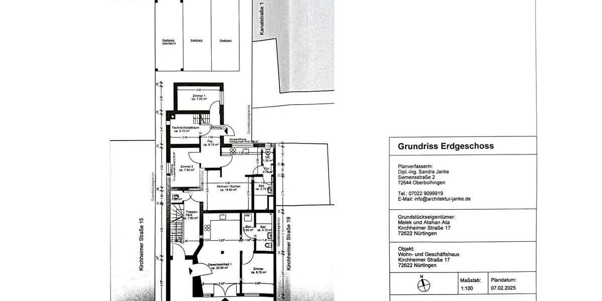 Doppelhaushälfte Nürtingen - 13 Zimmer, 210 m&sup2;, 430.000&euro; | Angebot:25991197