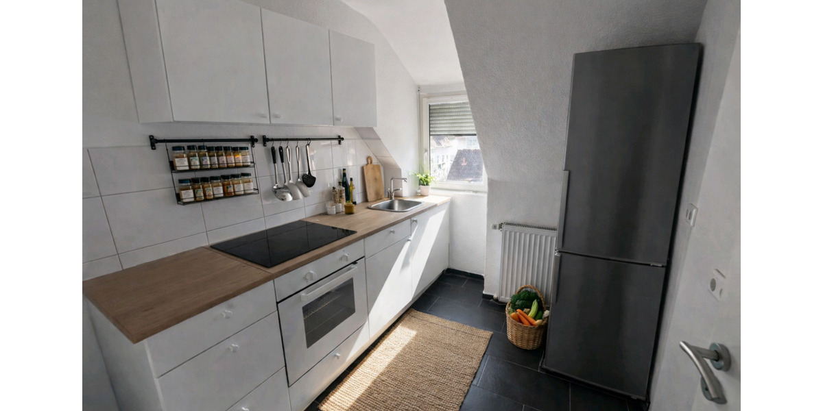 Dachgeschoßwohnung Stuttgart Hedelfingen - 3.5 Zimmer, 58 m&sup2;, 1.000&euro; | Angebot:24859694