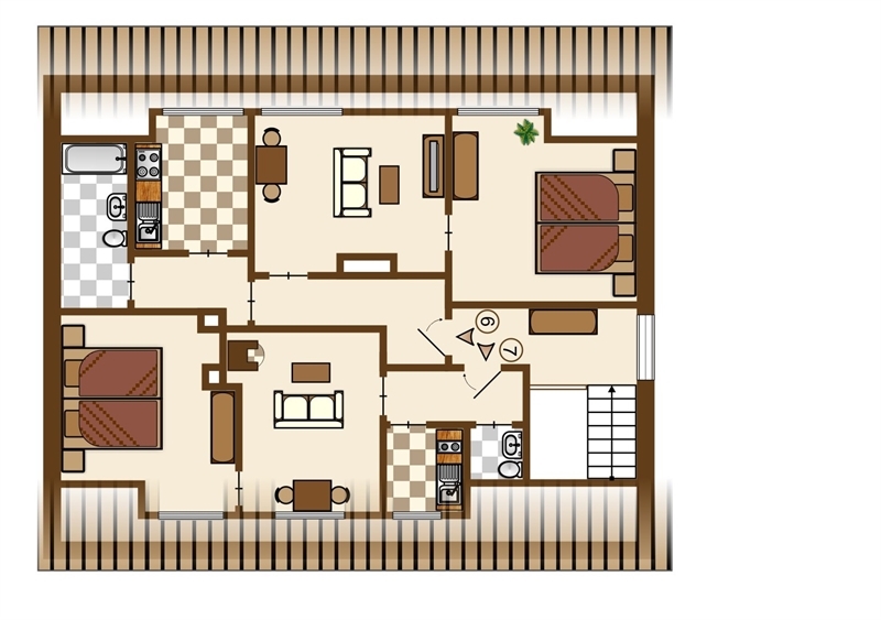 Wohn- und Gewerbeanwesen mit viel Gestaltungspotential in bester Lage zimmer