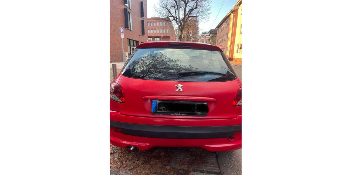 Peugeot 206 116.000 km 2.800 &euro; esslıngen 73728