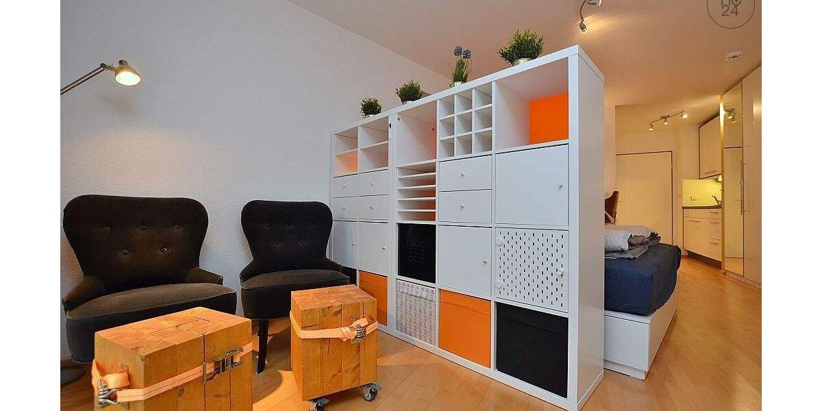 Etagenwohnung Stuttgart Steckfeld - 1 Zimmer, 31 m&sup2;, 1.150&euro; | Angebot:24711622