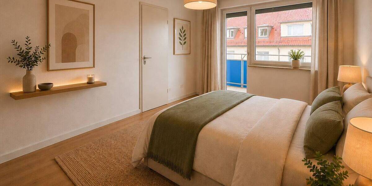 Etagenwohnung Stuttgart Mitte - 3 Zimmer, 63 m&sup2;, 1.210&euro; | Angebot:26806851