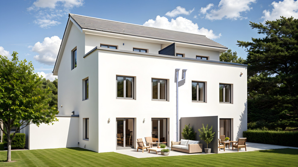 Neubau-Doppelhaushälfte: Modernes Wohnen, großzügig, ruhig - Stuttgart-Heumaden