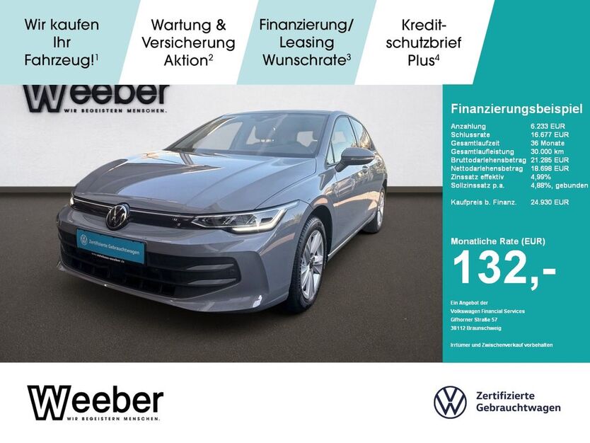 VW Golf 11.132 km 24.470 € Weil der Stadt 71263