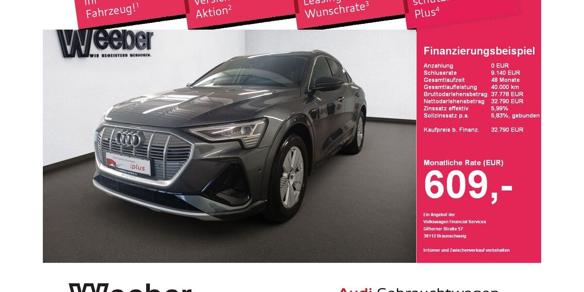 Audi e-tron 37.285 km 32.790 &euro; Leonberg 71229