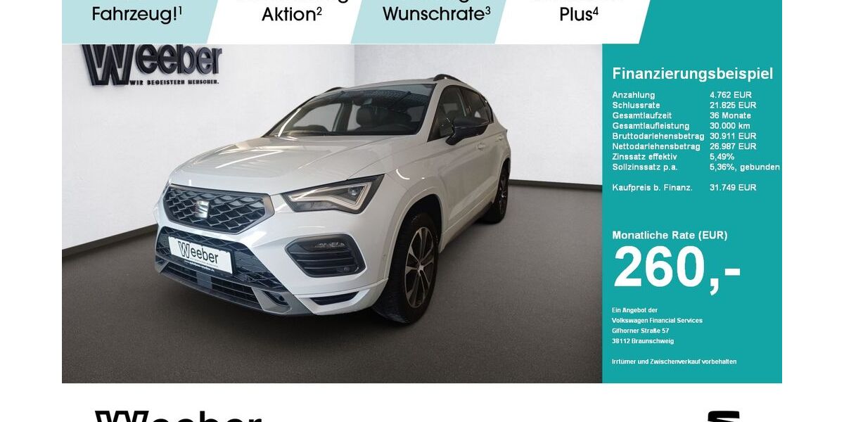 Seat Ateca 19.931 km 30.860 &euro; Leonberg 71229