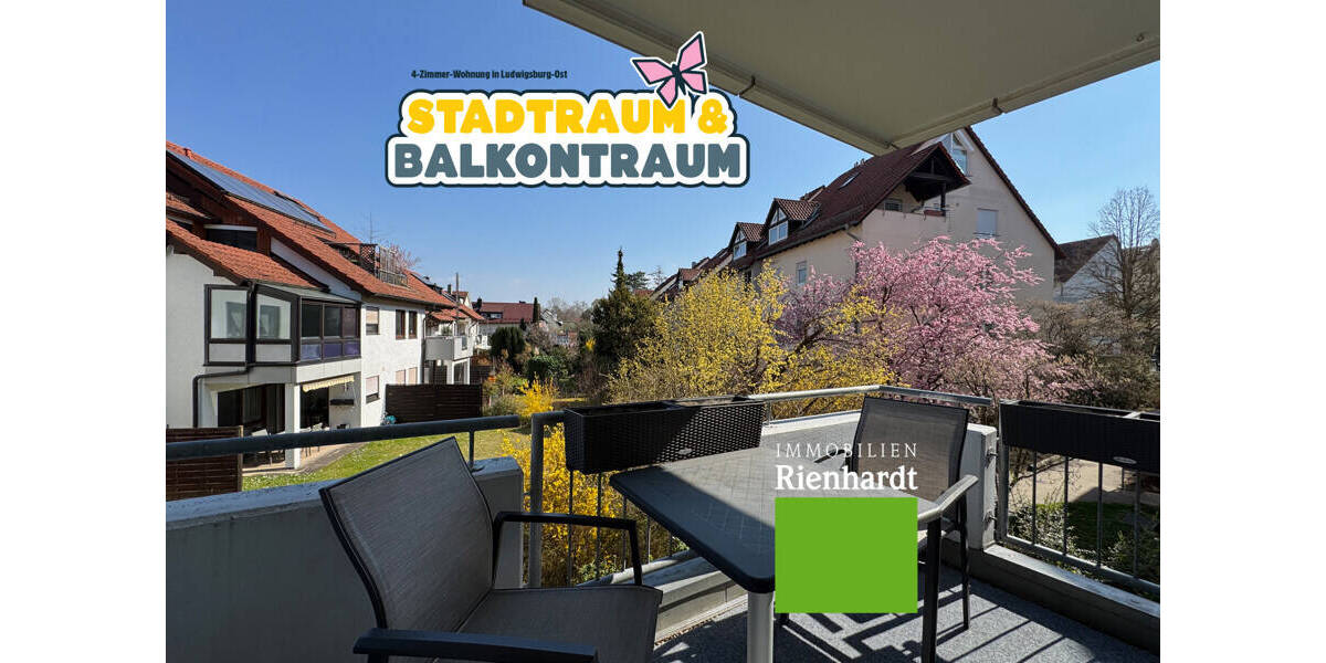 Etagenwohnung Ludwigsburg Ost - 4 Zimmer, 95 m&sup2;, 465.000&euro; | Angebot:26093751