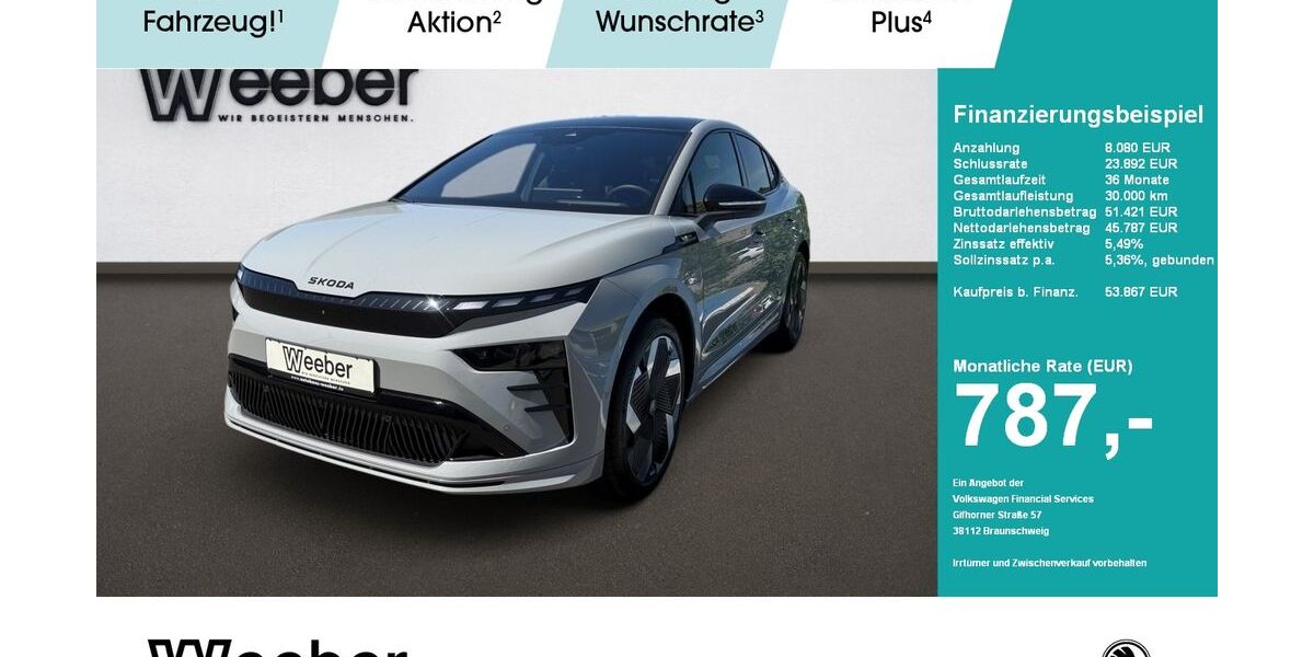 Skoda Enyaq 15.000 km 53.400 &euro; Weil der Stadt 71263