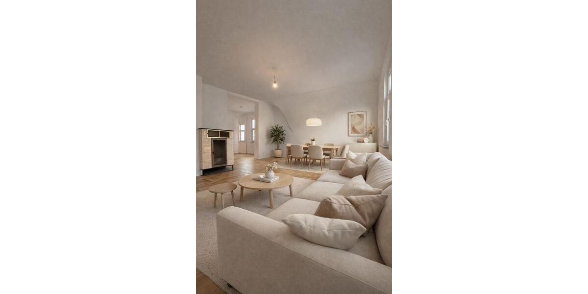 Sanierte Altbauwohnung in Stuttgart-Ost 4 zimmer