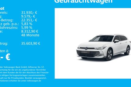 VW Passat Variant 25.791 km 31.930 &euro; Stuttgart-Feuerbach 70469