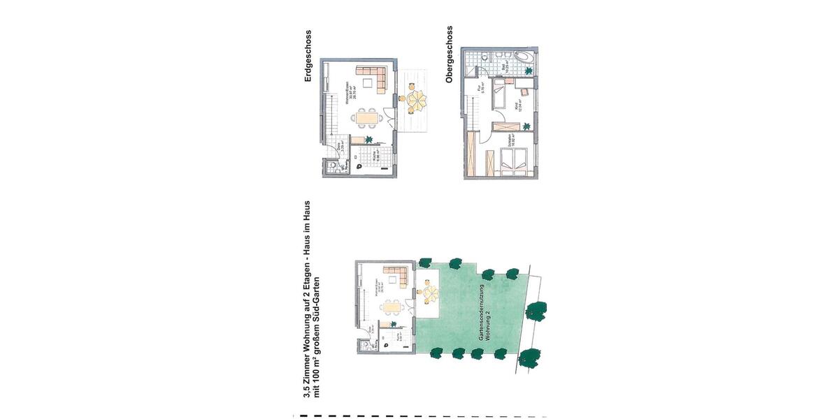 Maisonettenwohnung Korb - 3.5 Zimmer, 90 m&sup2;, 469.000&euro; | Angebot:25832366