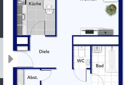 Wohnung Stuttgart Birkach - 3 Zimmer, 81 m&sup2;, 177.000&euro; | Angebot:25104726