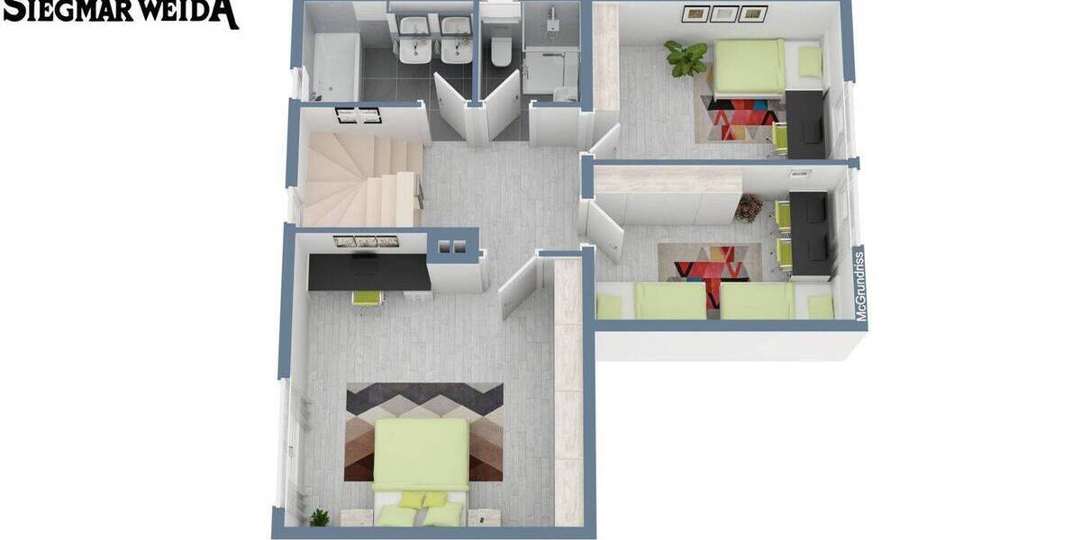 Reihenendhaus Waiblingen Beinstein - 5 Zimmer, 136 m&sup2;, 580.000&euro; | Angebot:26931005