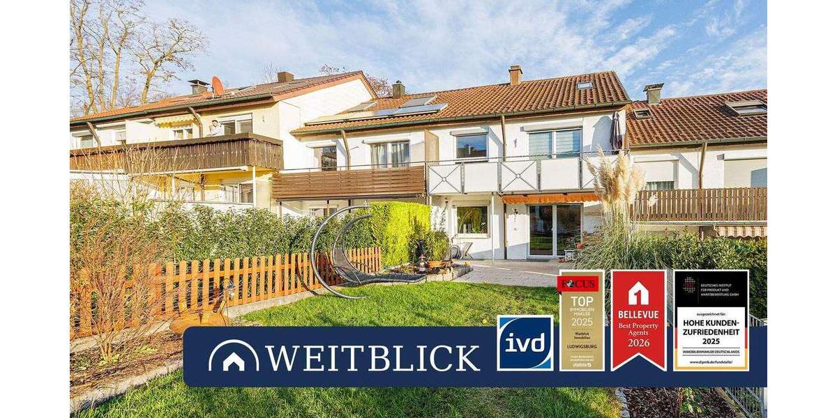 WEITBLICK: Reihenhaus mit schön angelegtem Garten! 4 zimmer