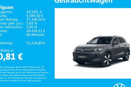VW Tiguan 1.505 km 43.930 &euro; Stuttgart-Feuerbach 70469