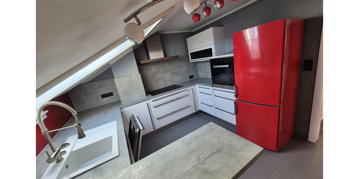 Dachgeschoßwohnung Stuttgart Zuffenhausen - 1 Zimmer, 42 m&sup2;, 900&euro; | Angebot:25219392