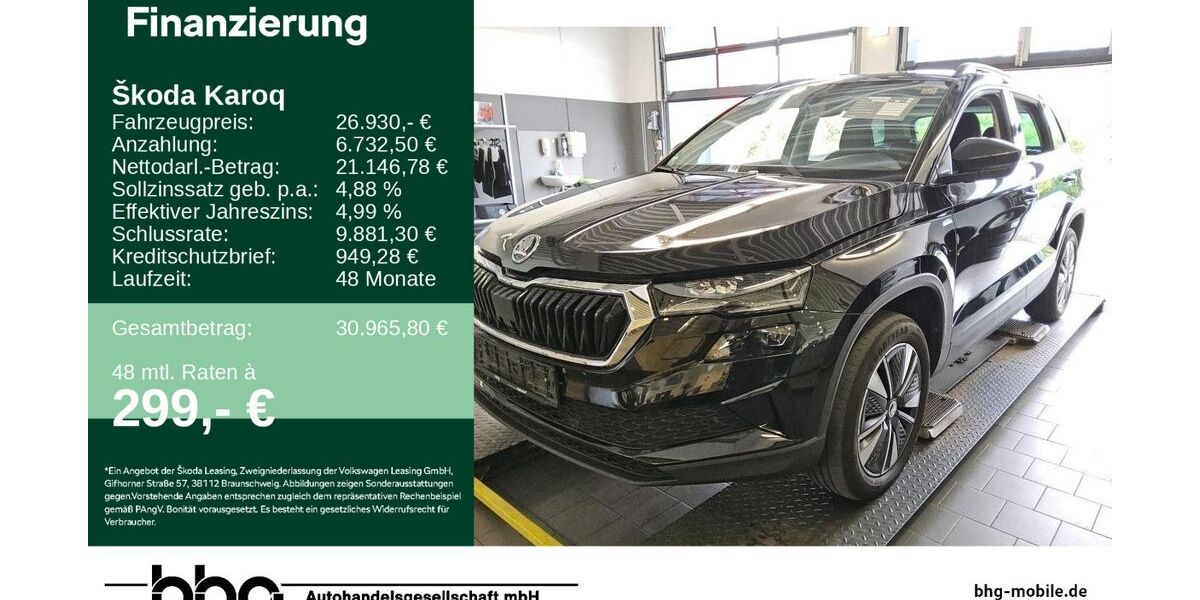 Skoda Karoq 59.811 km 26.930 &euro; Tübingen 72072