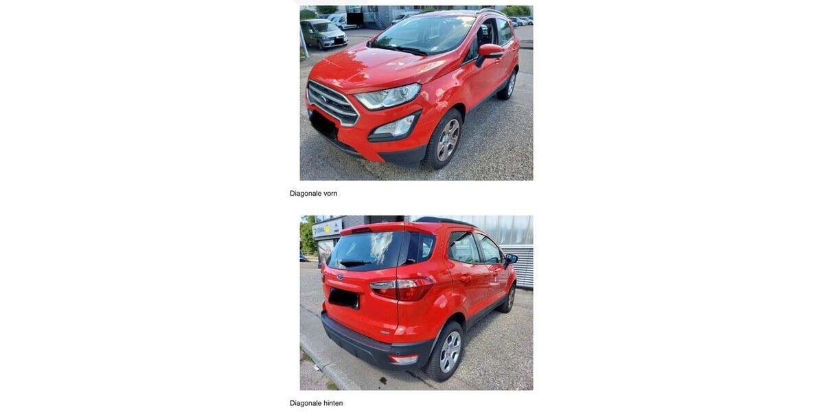 Ford EcoSport 43.333 km 12.750 &euro; Fellbach 70734