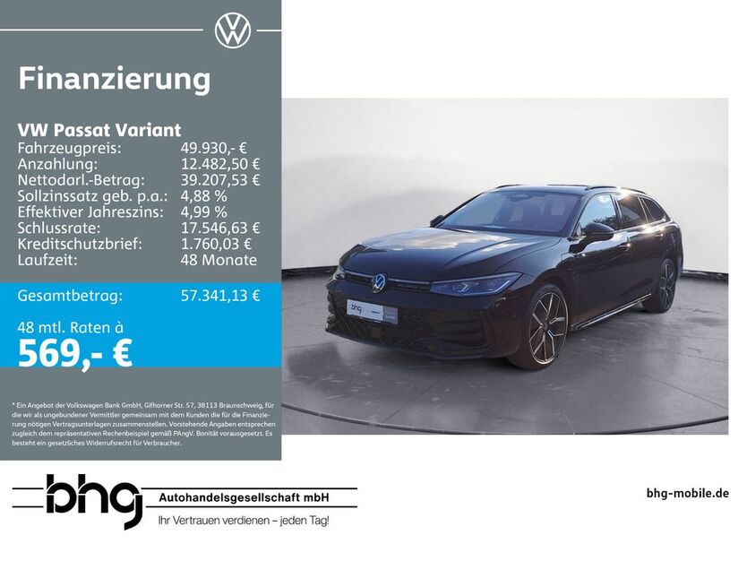 VW Passat Variant 21.721 km 48.960 € Reutlingen 72770