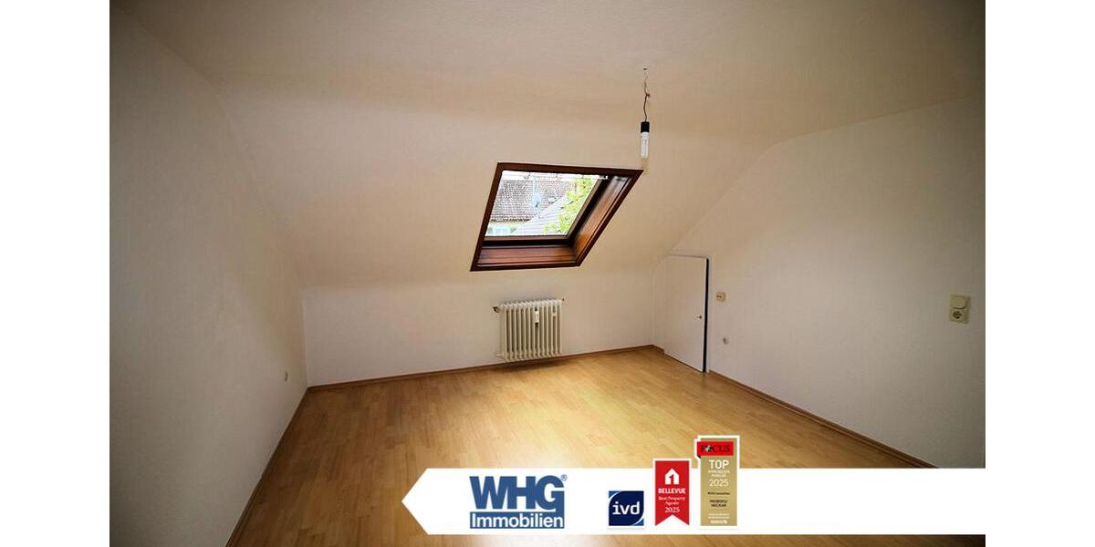 Dachgeschoßwohnung Freiberg am Neckar - 2.5 Zimmer, 44 m&sup2;, 550&euro; | Angebot:24896074