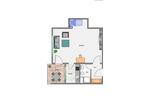 Etagenwohnung Steinheim an der Murr - 1 Zimmer, 37 m&sup2;, 480&euro; | Angebot:26383086