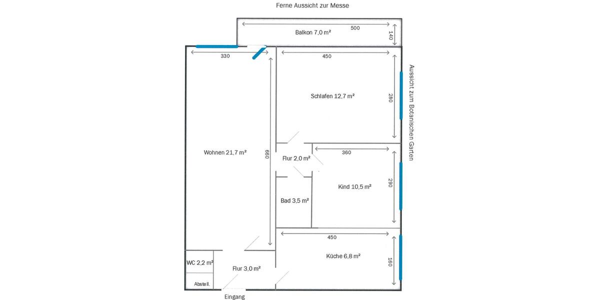 Etagenwohnung Stuttgart Birkach - 3 Zimmer, 70 m&sup2;, 1.230&euro; | Angebot:26362081