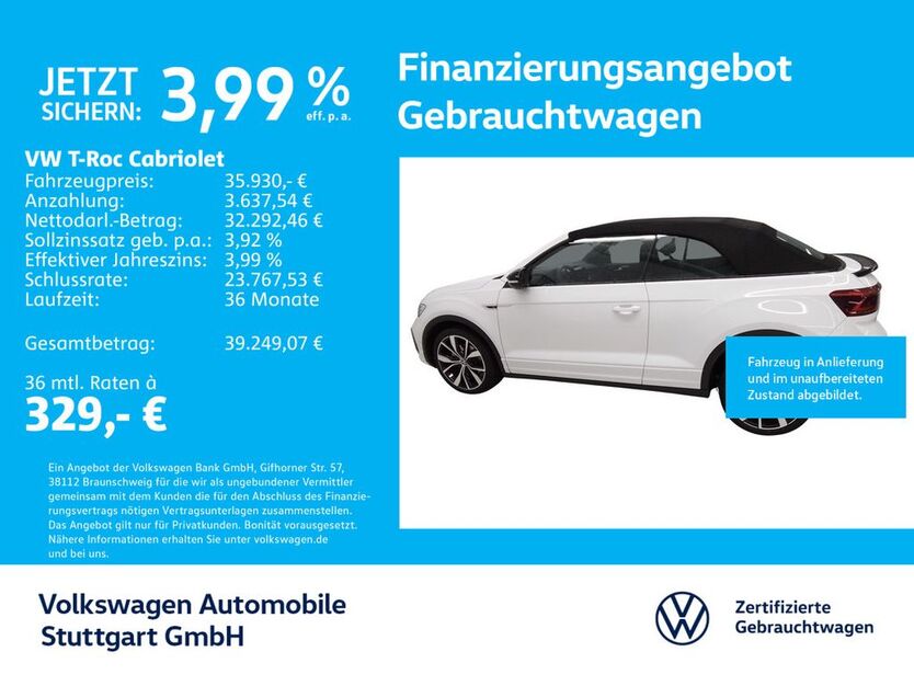 VW T-Roc 9.797 km 35.930 € Stuttgart-Feuerbach 70469