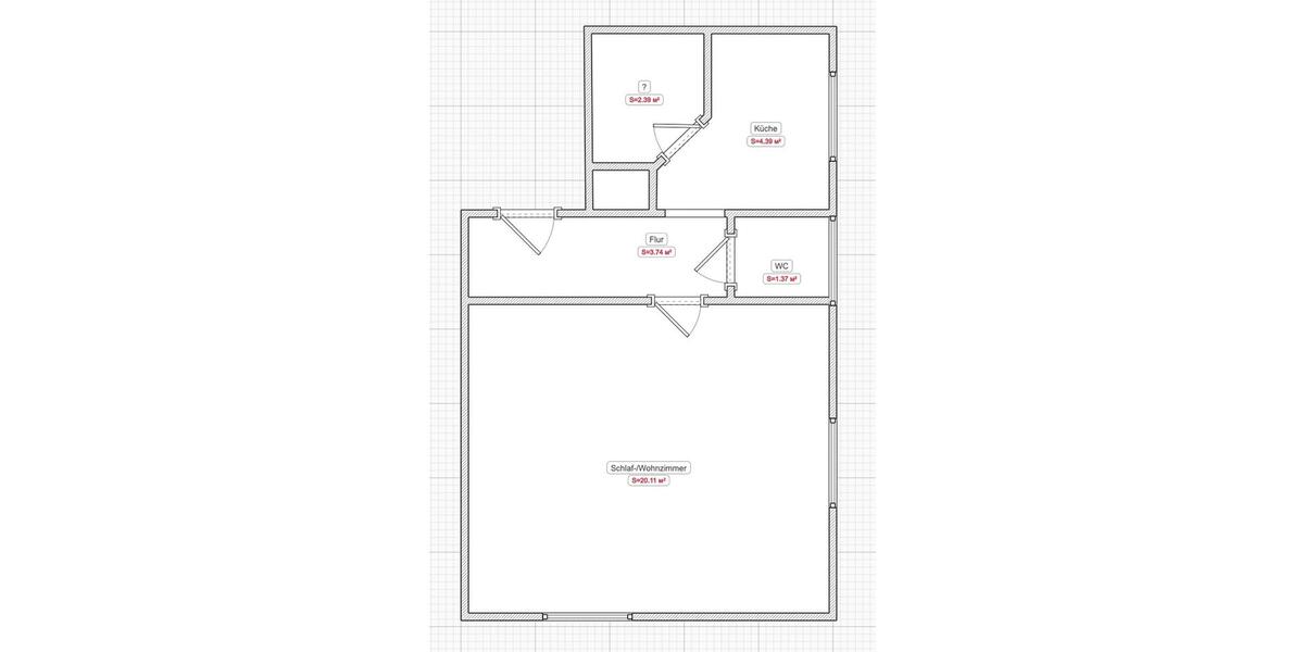 Erdgeschoßwohnung Stuttgart Stuttgart-Ost - 1 Zimmer, 32 m&sup2;, 780&euro; | Angebot:26470247